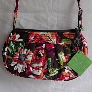 Vera Bradley Frannie English Rose Purse